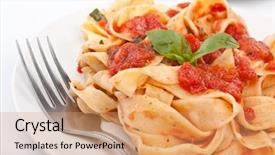  Presentation with pasta sauce - Amazing slides having dramatic sunset over volcano and lava desert lanzarote canary islands backdrop and a wine colored foreground