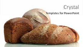  Presentation with ears - Presentation having tasty-rye-breads-with-ears and a white colored foreground