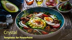  Presentation with fresh avocado - 