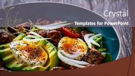  Presentation with fresh avocado - 