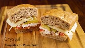  Presentation with sandwich - 