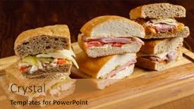  Presentation with sandwich - 