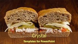  Presentation with sandwich - 