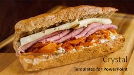  Presentation with sandwich - 