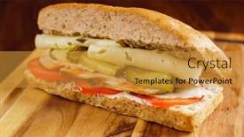  Presentation with sandwich - 