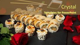  Presentation with sushi - 