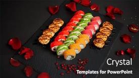  Presentation with sushi - 