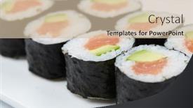  Presentation with sushi - 