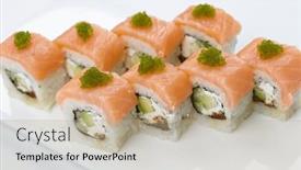  Presentation with sushi - 