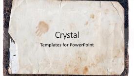  Presentation with organic - Presentation design enhanced with tattered edge - old organic frame background and a  colored foreground