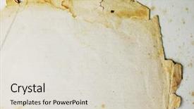  Presentation with pergament - Amazing presentation theme having tattered edge - vintage paper pergament if you backdrop and a light gray colored foreground