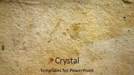  Presentation with pergament - Audience pleasing theme consisting of tattered edge - vintage paper pergament backdrop and a coral colored foreground