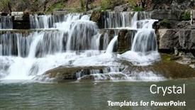  Presentation with new york state - Amazing presentation theme having taughannock-falls-state-park-near backdrop and a  colored foreground
