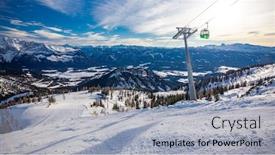  Presentation with bad - Presentation design consisting of tauplitz-alm-close-to-bad background and a light gray colored foreground