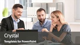  Presentation with consulting - Audience pleasing PPT layouts consisting of tax - businessman consulting young couple backdrop and a dark gray colored foreground