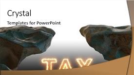  Presentation with tax - Colorful slide set enhanced with tax concept with burning letters backdrop and a white colored foreground