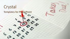  Presentation with tax day - PPT theme having tax day reminder background and a  colored foreground