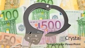  Presentation with tax evasion - Audience pleasing slide deck consisting of tax evasion - lot of euro bank notes backdrop and a soft green colored foreground