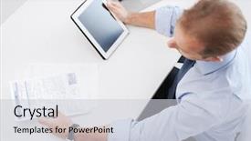  Presentation with education - Presentation theme consisting of tax form - business office school and education background and a  colored foreground