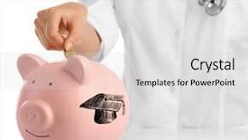  Presentation with pink white - Beautiful PPT layouts featuring tax graduation - doctor in white uniform backdrop and a light gray colored foreground