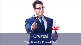  Presentation with law - PPT layouts enhanced with tax graduation - lawyer law student background and a navy blue colored foreground