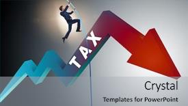  Presentation with tax evasion - PPT layouts having tax in tax evasion avoidance background and a light gray colored foreground
