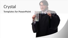  Presentation with history earth globe isolated white - Presentation design consisting of tax rules - young handsome judge isolated background and a  colored foreground