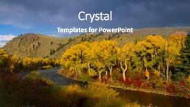  Presentation with colorado - PPT layouts featuring printing - futuristic background with lines background and a tawny brown colored foreground