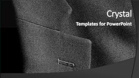  Presentation with music man in suit - Amazing slide set having taylor - lapel of nice suit jacket backdrop and a dark gray colored foreground