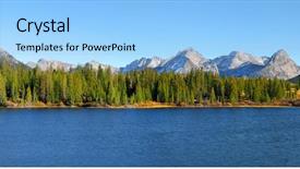  Presentation with scenic - Audience pleasing slide deck consisting of taylor - panoramic view of scenic molas backdrop and a light blue colored foreground