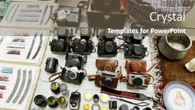  Presentation with flea - PPT theme featuring tbilisi-georgia-jul-17-various background and a tawny brown colored foreground