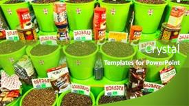  Presentation with food market - 