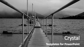  Presentation with new zealand - Beautiful slide deck featuring te - view of a pier backdrop and a gray colored foreground