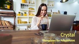  Presentation with low angle view of hockey - Amazing presentation design having tea and holding a biscuit backdrop and a tawny brown colored foreground