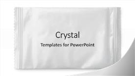  Presentation with food irradiation - Colorful PPT layouts enhanced with tea industry - blank plastic food sachet isolated backdrop and a white colored foreground