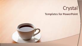  Presentation with tea - Amazing theme having tea on the wooden table backdrop and a  colored foreground