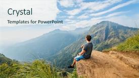  Presentation with black market of sri lanka - PPT theme consisting of tea plantations from little adam background and a sky blue colored foreground