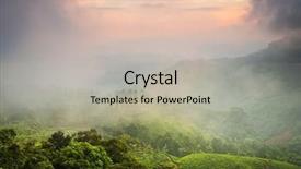  Presentation with kerala - Beautiful slides featuring tea plantations in state kerala backdrop and a light gray colored foreground