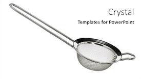  Presentation with lipton tea - PPT theme with blurred car headlights the blurred background and a gray colored foreground