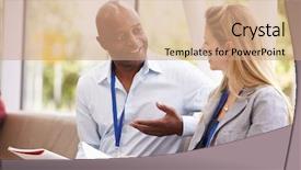  Presentation with underage drinking two teenagers having - Beautiful PPT layouts featuring teacher meetings - two college tutors having discussion backdrop and a coral colored foreground