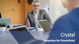  Presentation with students - Amazing theme having teacher with students working aroung backdrop and a ocean colored foreground