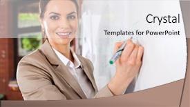  Presentation with school board - Slides consisting of teacher writing on white board background and a white colored foreground