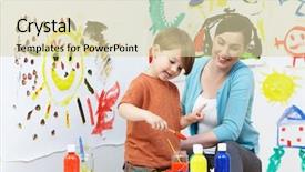  Presentation with pupil - Beautiful PPT layouts featuring teachers parents - teacher and pupil in pre backdrop and a soft green colored foreground