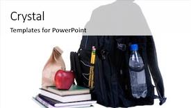  Presentation with future education - Presentation theme consisting of going to school is your background and a white colored foreground