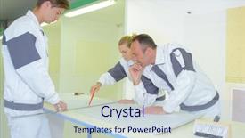  Presentation with interior - Theme with teaching adults process - interior decorators background and a  colored foreground