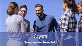  Presentation with students - Beautiful slides featuring teaching methods - group of students discussing their backdrop and a  colored foreground