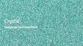  Presentation with teal - Beautiful slides featuring teal glitter background backdrop and a seafoam green colored foreground