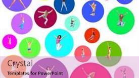  Presentation with team achievement - PPT layouts having team achievement colorful idea background and a lilac colored foreground