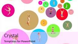  Presentation with team achievement - Amazing slide deck having lineup - team achievement united colleagues backdrop and a lavender colored foreground