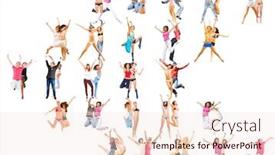  Presentation with team achievement - PPT layouts featuring team achievement united colleagues background and a lemonade colored foreground